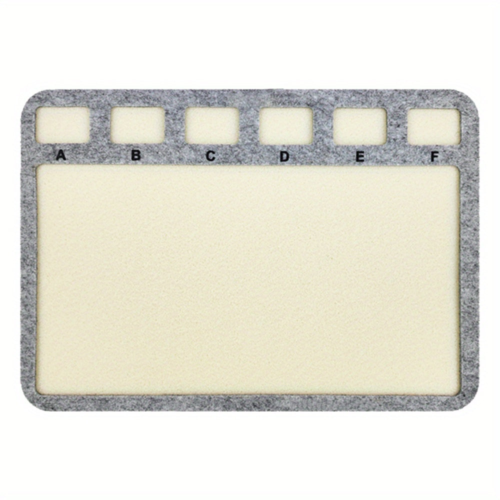 Hobbyworker Beads Mat for Beading Jewelry Making with Grids