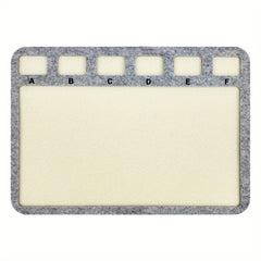 Hobbyworker Beads Mat for Beading Jewelry Making with Grids