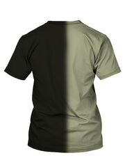 Men's Vintage Knight Pattern Sports T shirt Casual Tee Shirt For Summer