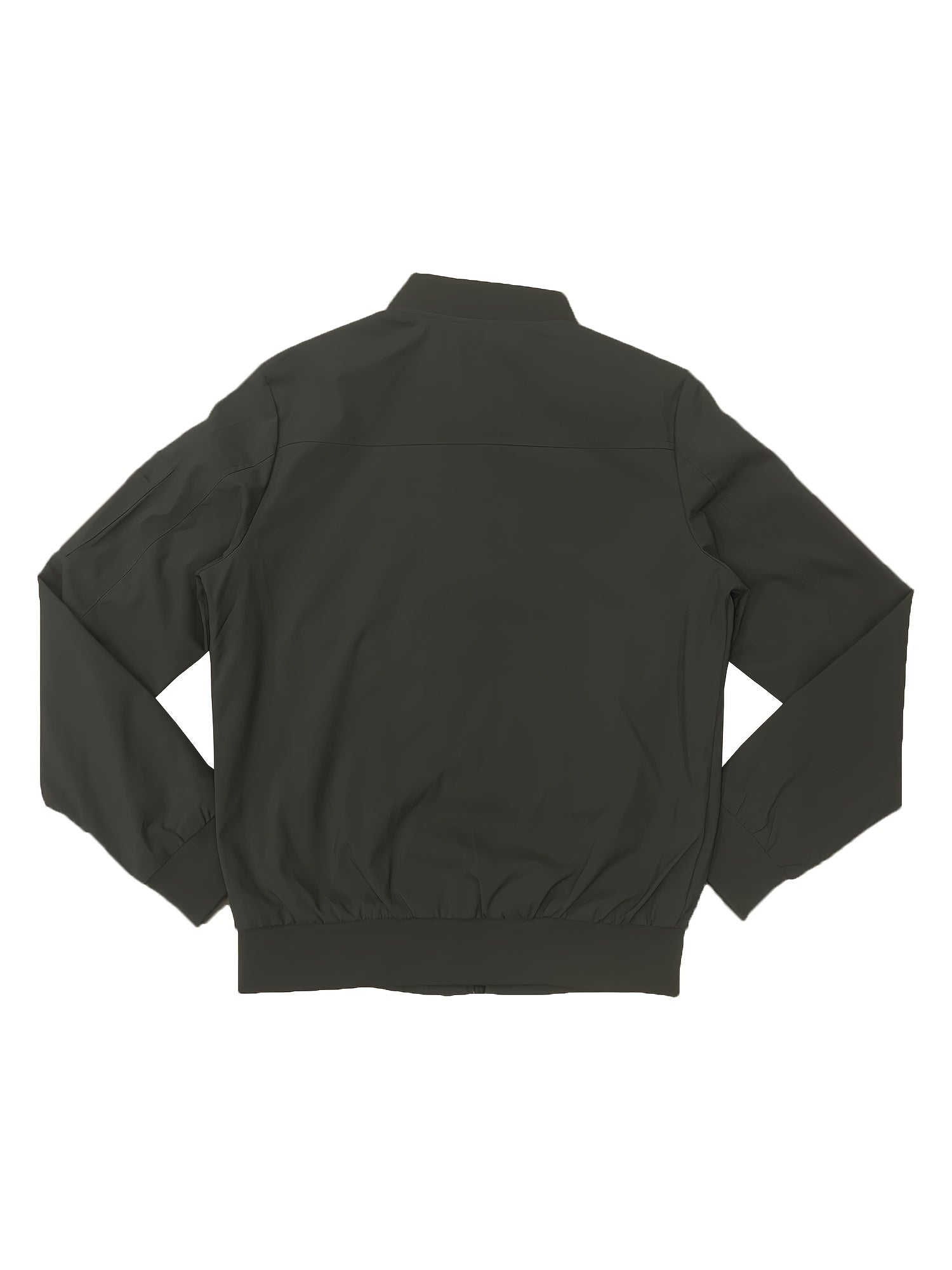 Men's Casual Zipper Baseball Collar Jackets