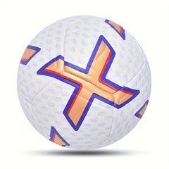 Standard Size 5 Machine Sewn Faux Leather Football