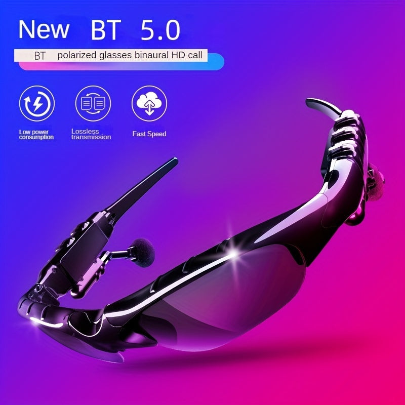 Wireless Glasses Headset Music Call Sun Gl