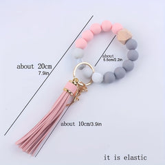 Key Ring Tassel Decoration Bracelet Keychain Bag Accessories
