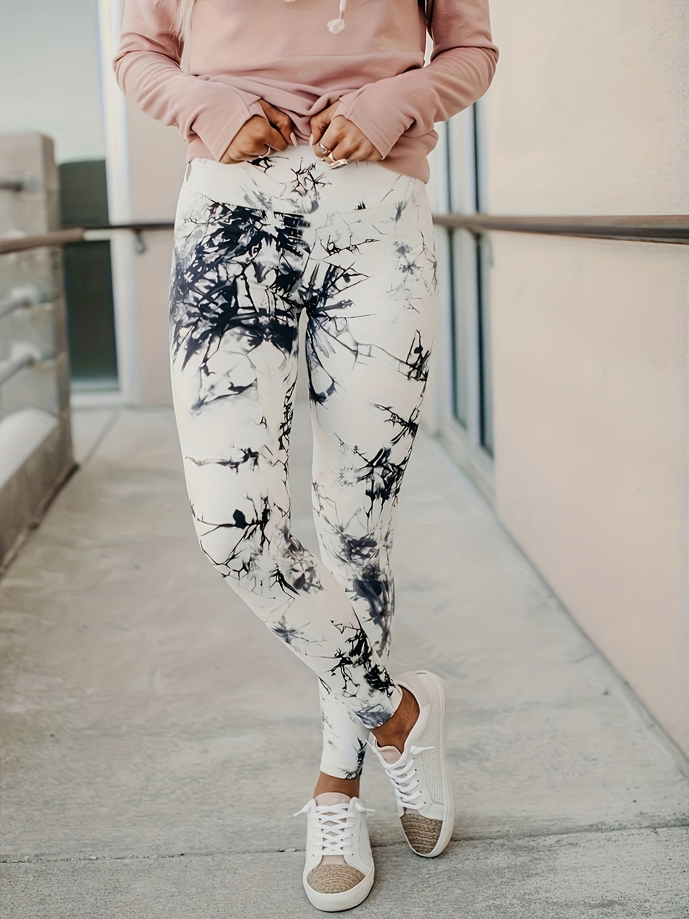 Tie Dye Yoga Pants Running Fitness Leggings