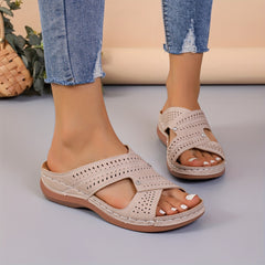 Women's Lightweight Wedge Platform Sandals Non Slip Comfortable