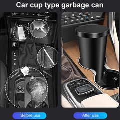 Multifunctional Car Storage Box Car Trash Can