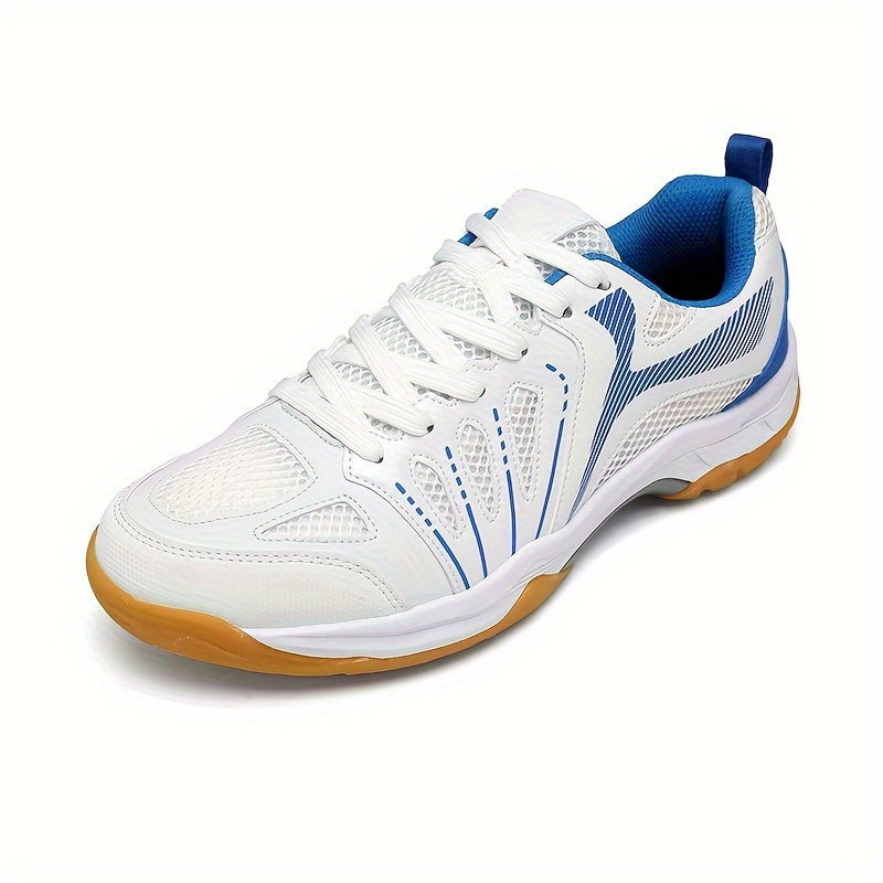 Men's Pro Badminton Shoes Non Slip Lace Up Sneakers
