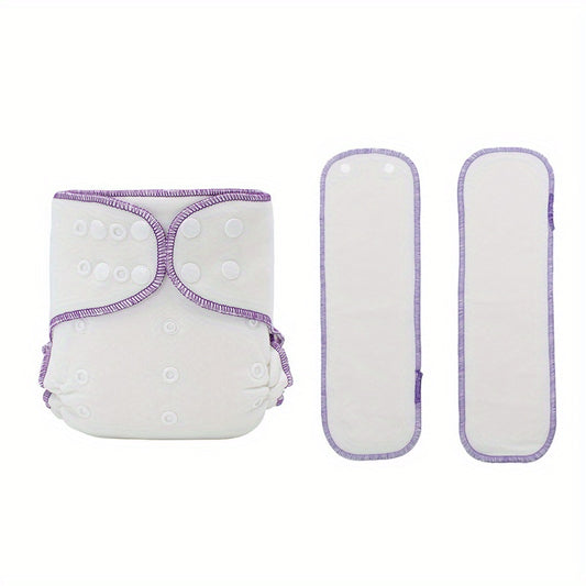 Reusable Bamboo Cotton Cloth Diaper for Baby Boys and Girls