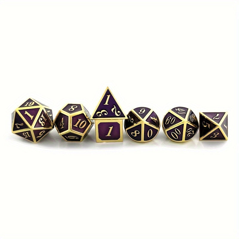 7pcs Mini Number Dice Game Punishment Accessories