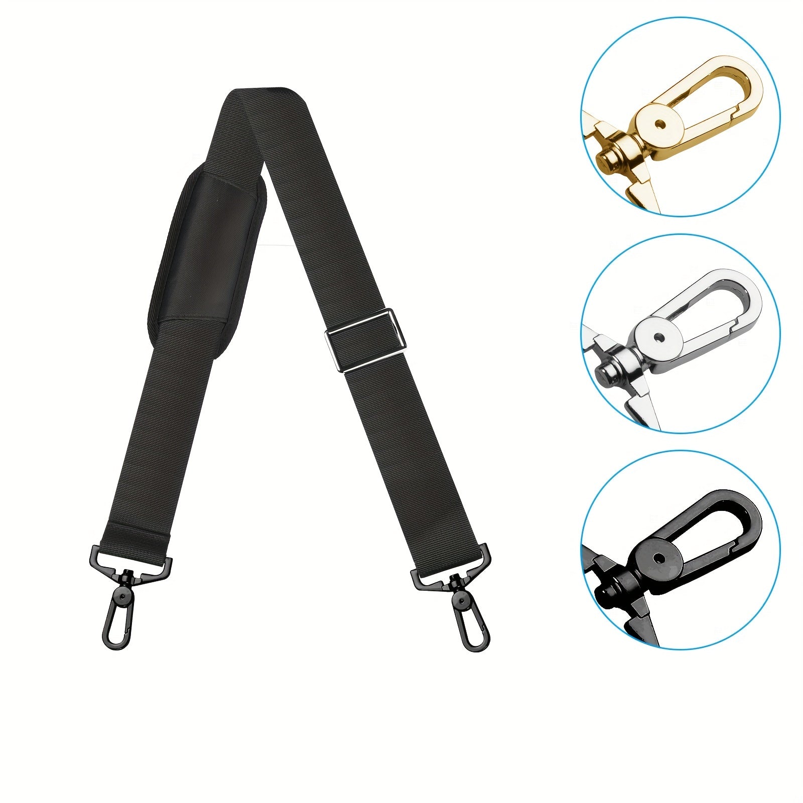 Adjustable Shoulder Strap Replacement for Crossbody Bag Luggage