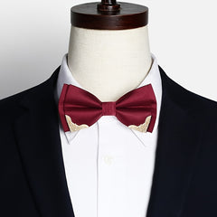 Women's Bow Metal Decor Solid Polyester Bow Tie Party Supplies