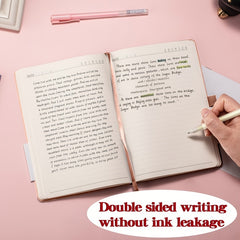 A5 A6 Red Strap Notebook Business Notepad