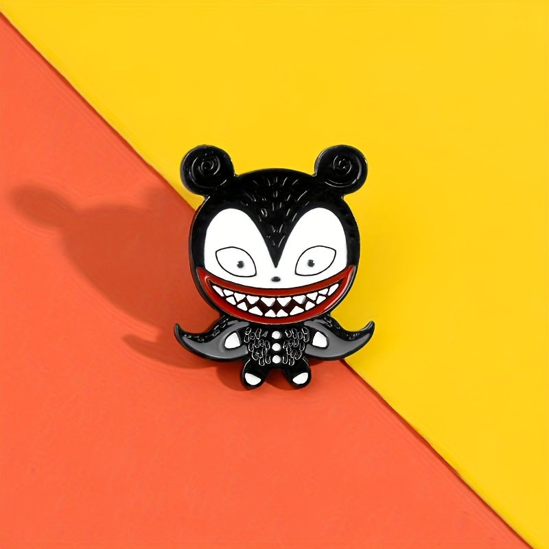 Enamel Cowboy Badge Funny Brooch For Clothes Bag