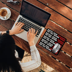 Motivational Words Quotes Mouse Pad 24 13 X 20 07 Cm