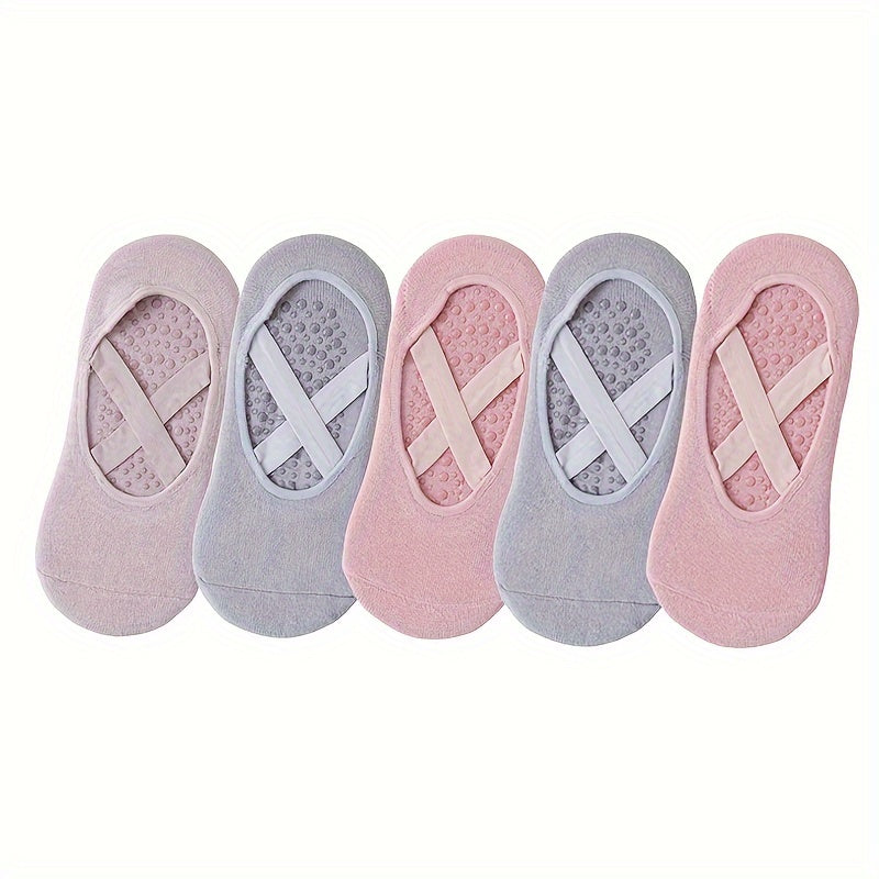 Women's Yoga Socks Silicone Non-slip Pilates Fitness Socks