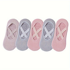 Women's Yoga Socks Silicone Non-slip Pilates Fitness Socks