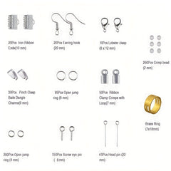 Jewelry Findings Set Beading Repair Tools Kit