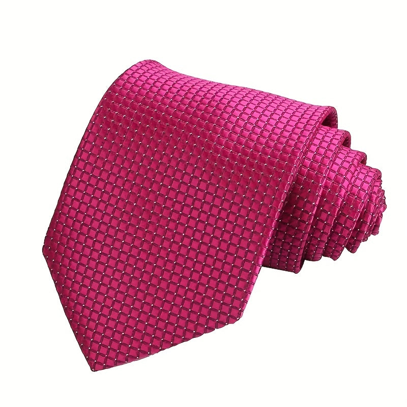 Men's Plaid Necktie Business Wedding Party Necktie - Great Gift