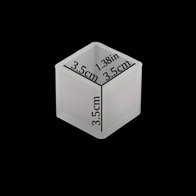 Square Cube Silicone Mold DIY Ornament Resin Casting Mold