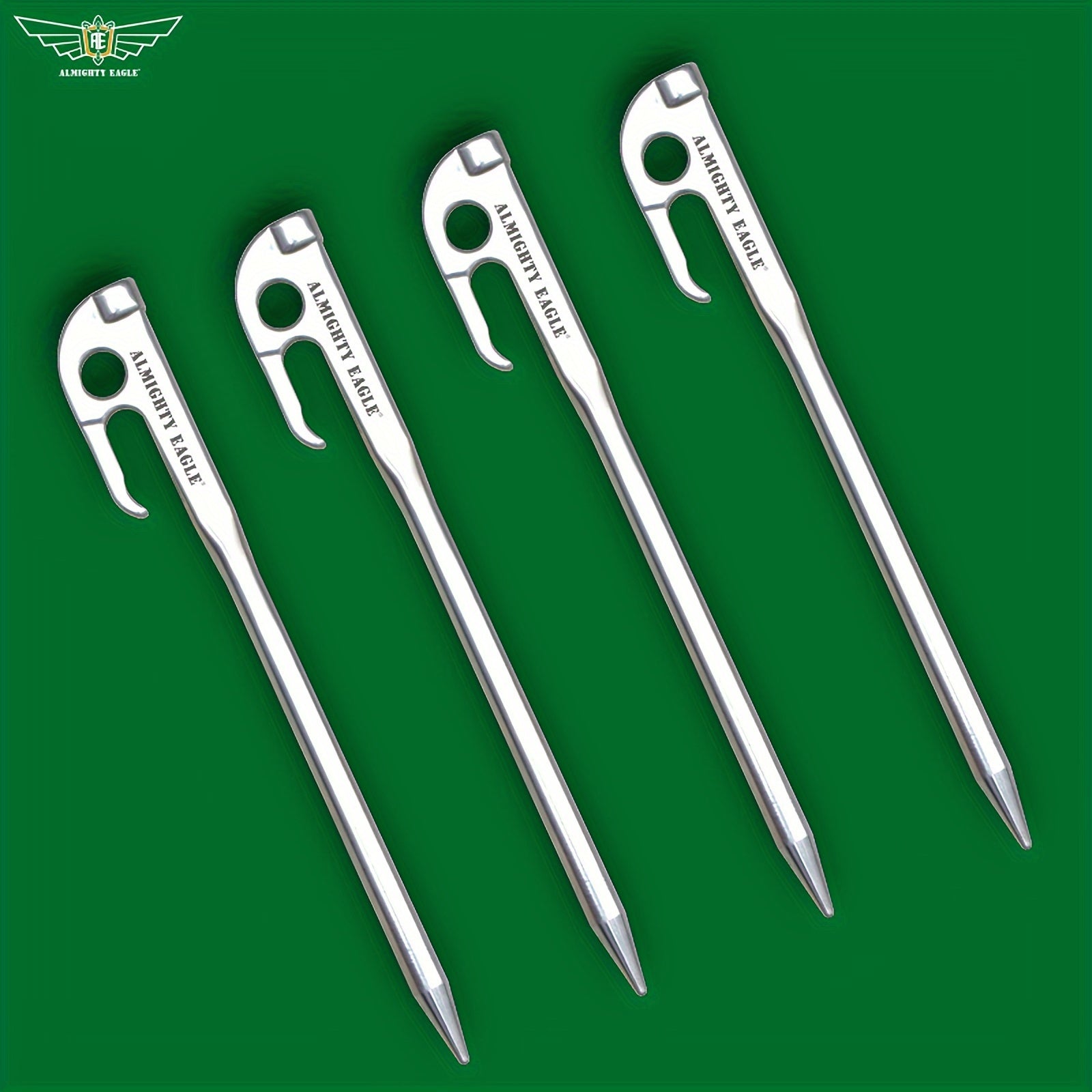 4pcs ALMIGHTY EAGLE 420 Stainless Steel Ground Nails