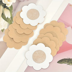 100 Pcs Nipple Covers Self Adhesive Anti-convex Pasties Women's Lingerie