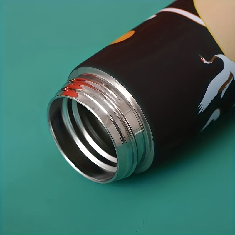 500ml Stainless Steel Insulation Water Cup Leakproof Bottle