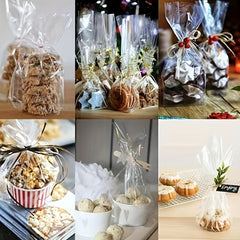 20pcs Transparent Flower Packaging Waterproof Gift Decoration