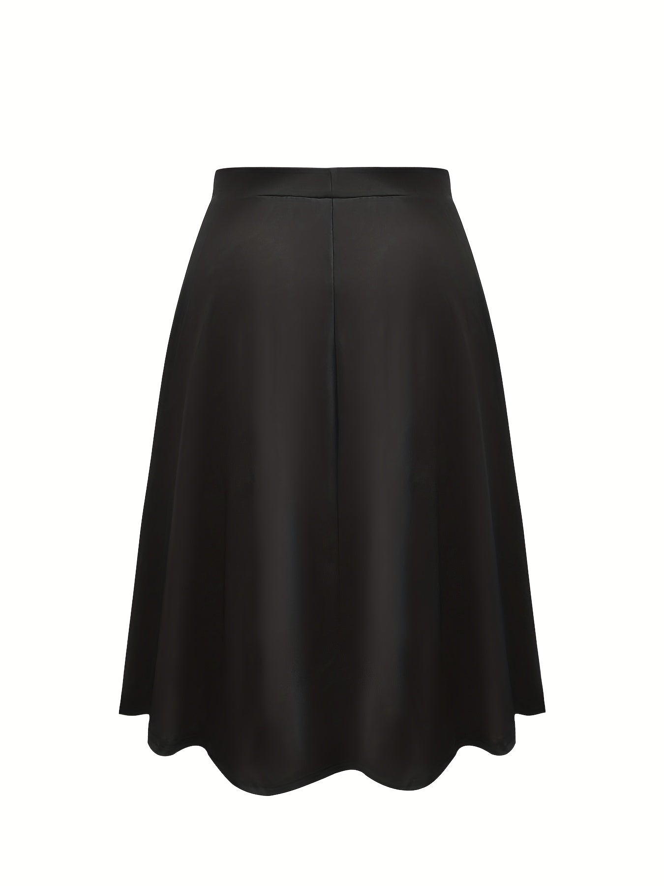 Gothic Skirt Women's Plus Plaid Chain Detail A line Skirt