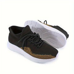 Women's Mesh Knit Sneakers Anti slip Walking Shoes