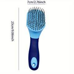 1pc Horse Hair Comb Non slip Horse Tail Comb Cleaning Brush