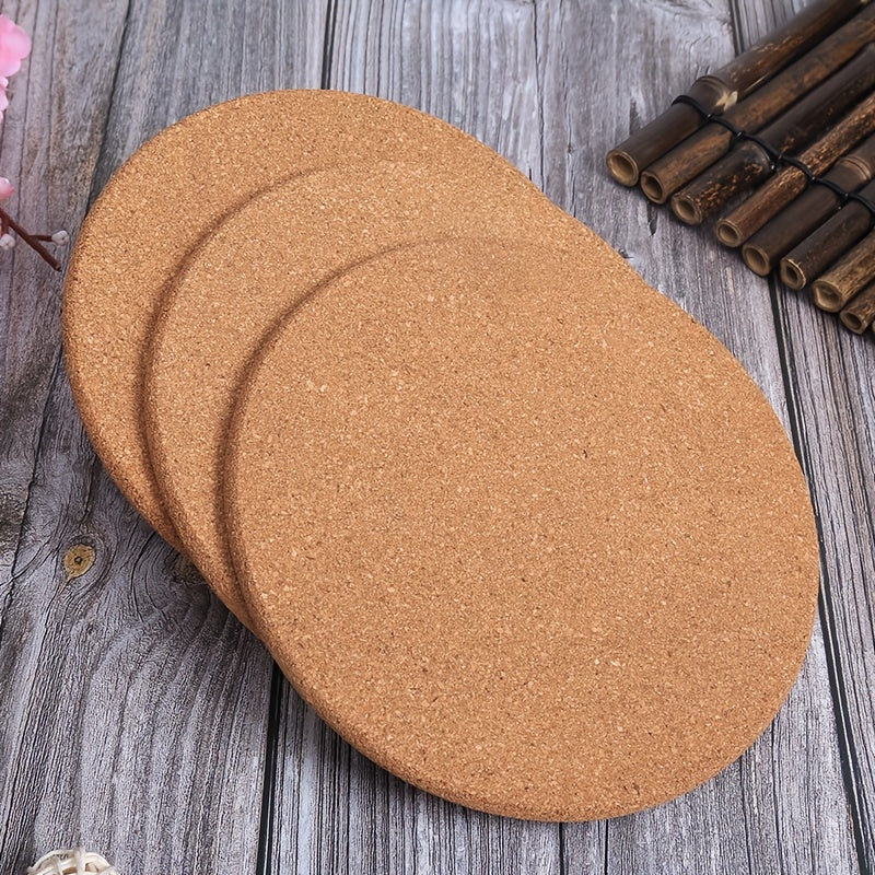 Self Adhesive Cork Squares 6 Pack 4 X 4 Board Sheets Tiles 1.5 Thickness