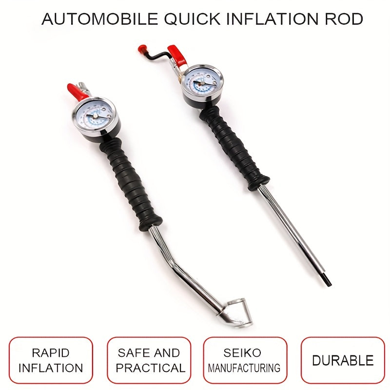 Swing Handle Barometer Tire Inflator