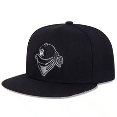 Men's Adjustable Flat Brim Hip Hop Hat