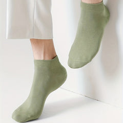 Men's Outdoor Casual Thin Breathable Ankle Socks for Training Fitness
