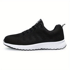 Women's Breathable Mesh Panel Saneakers Lace Up Lightweight Sporty Shoes