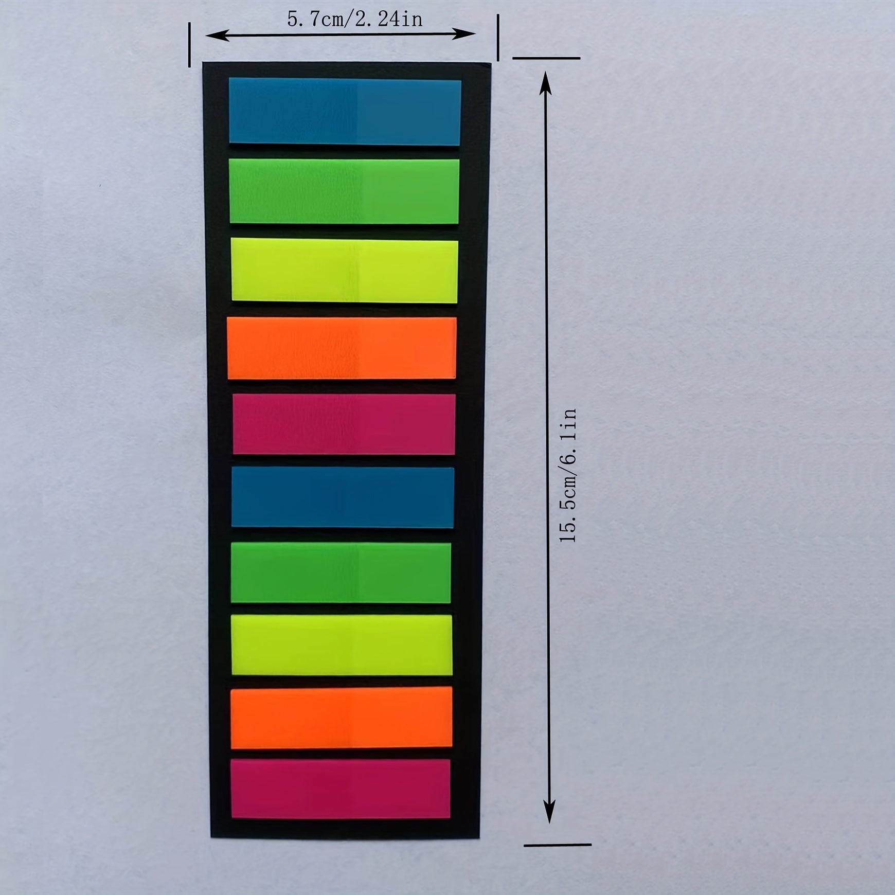 Fluorescent Sticky Memo Pads - Brighten Up Your Notes!