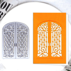 DIY Door Window Metal Cutting Dies Stencil Scrapbooking Decorative Craft