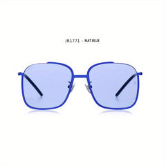Men's Retro Square Sunglasses UV Protection For Outdoor Holiday