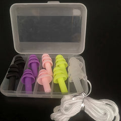 Waterproof Silicone Earplugs for Swimming Diving Surfing