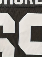 Men's Long Sleeve Ice Hockey Jersey 69 Dog Print Classic Embroidery