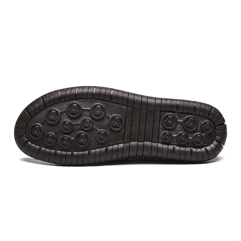 Men's Stitch Zip Up Sneakers for Hiking Climbing