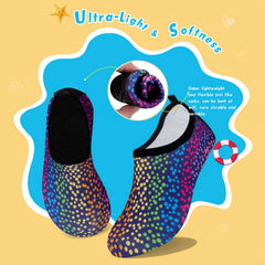 Infant Girls Dot Slip On Water Shoes Lightweight Quick Dry Aqua Socks