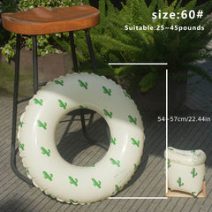 Inflatable Swimming Ring for Adults, Thicken Life Buoys, Sit On Armpits, Women