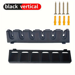 2pcs Wall Mounted Fishing Rod Holders For 6 Rods Storage