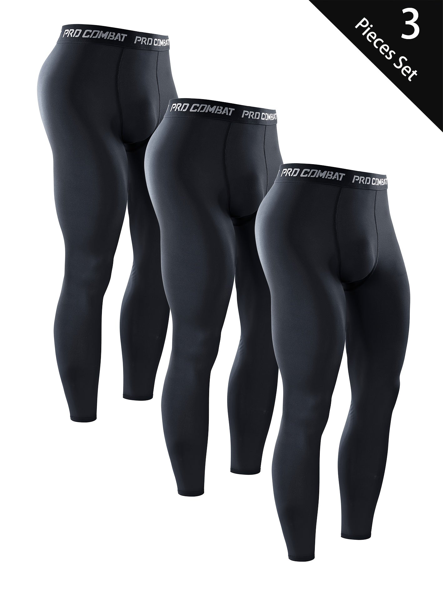 Men's Compression Leggings with Quick Dry Technology