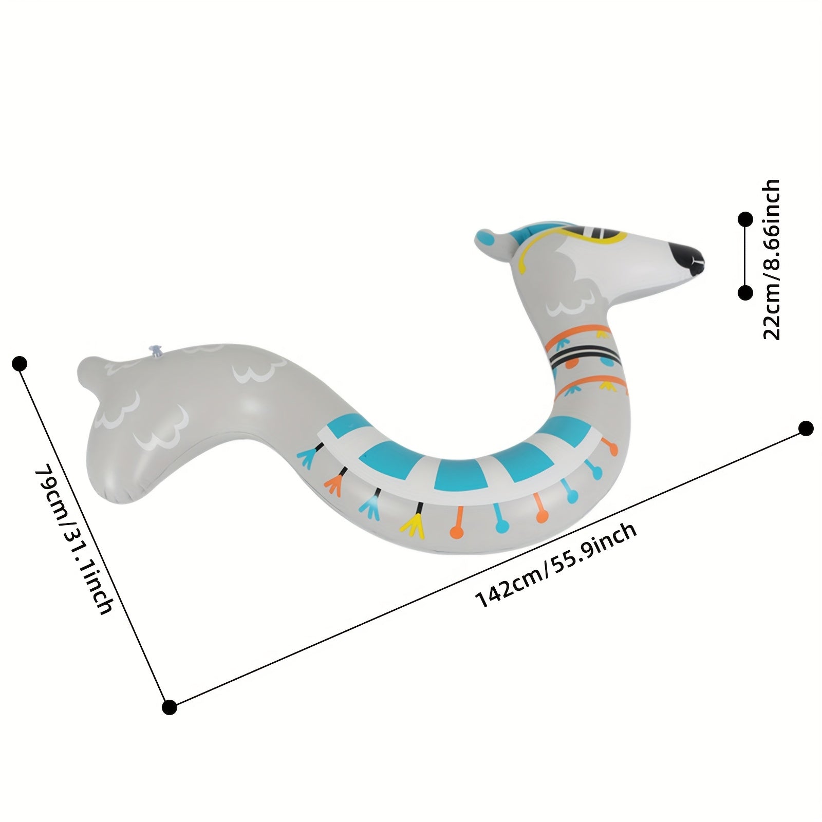 Alpaca Flamingo Pool Float Inflatable Swimming Decorations Fun Adult Summer