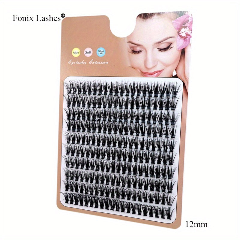 40D Lash Clusters 0.07D 200 Clusters False Eyelashes DIY Extensions