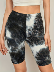 Women's High Digital Print Leggings for Yoga Running Fitness