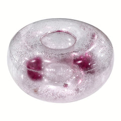 Red Dazzling Sequin Inflatable Sofa for Home & Outdoors