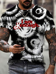 Men's Kenough Print T-shirt Casual Comfy 3D Print Tee